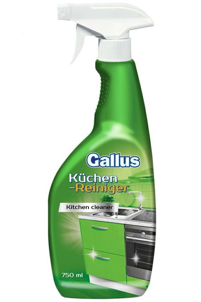 Засіб для чищення кухонних поверхонь Gallus Kuchen-Reiniger 750 мл, фото 1