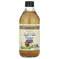Spectrum Culinary, органічний яблучний оцет, фільтрований, 473 мл (16 рідк. унцій)