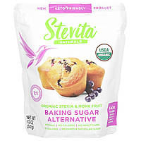 Stevita, альтернатива цукру для випікання, органічна стевія й архіт, 341 г (12 унцій)