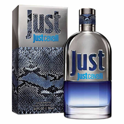 Roberto Cavalli Just Cavalli Him Man туалетна вода 90 ml. (Роберто Каваллі Джаст Каваллі Хім Мен), фото 1