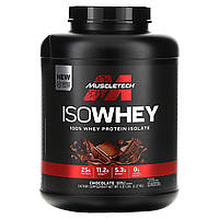 MuscleTech, IsoWhey, 100% ізолят сироваткового протеїну, зі смаком шоколаду, 2,27 кг (5,01 фунта)