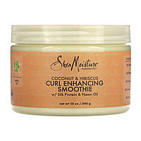 SheaMoisture, Смузі для локонів, кокос і гібіскус, 340 г (12 унцій)