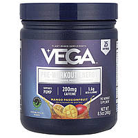 Vega, Pre-Workout Energy, манго та маракуя, 240 г (8,5 унції)