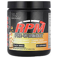 EVLution Nutrition, RPM, перед тренуванням, персикові кільця, 195 г (6,88 унції)