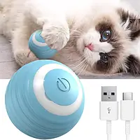 Розумний м'яч-м'ячик для кішок інтерактивний м'яч для кота, що обертається, для кота смарт-м'яч