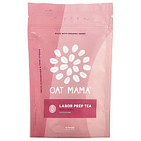 Oat Mama, Labor Prep Tea, персик, без кофеїну, 14 чайних пакетиків, 32 г