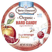 Torie&Howard, Органічні льодяники, червоний апельсин і мед, 57 г (2 унції)