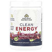 Ancient Nutrition, Clean Energy, полуниця та ківі, 121,8 г (4,3 унції)