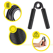 Еспандер кистьовий Cornix 90 кг металевий XR-0066 Poland, фото 4