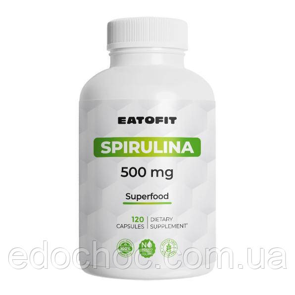 Спіруліна (Spirulina) 500 мг 120 капсул ETF-91708