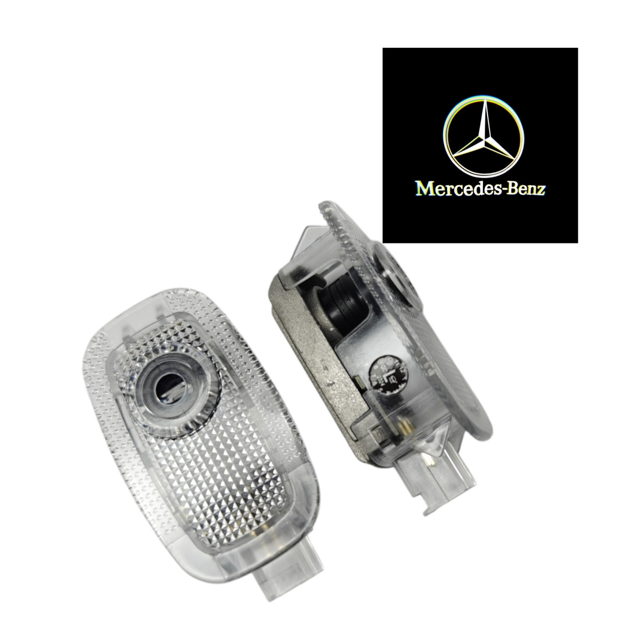 Світлодіодне штатне підсвічування на дверях автомобіля з логотипом Mercedes-Bens E Couple(C238、A238) CLA AMG GT CLS