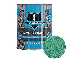 Емаль молоткова Зелена 2 л "3 в 1" HAMMER ENAMEL PANZER