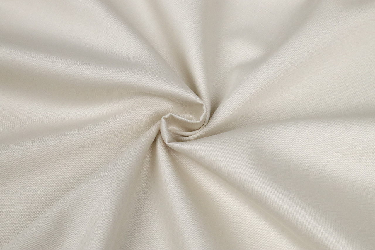 Сатин 240 см Кремовий 100% бавовна преміум