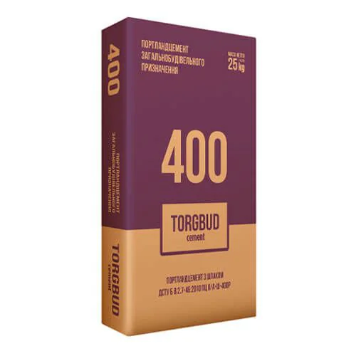 Ланцюг М-400/ПЦ II/A-Ш-400Р/25 кг/Полімін