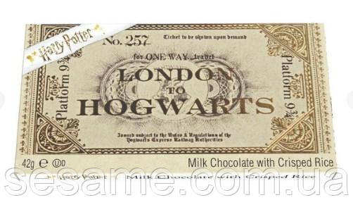 Шоколадка Гаррі Поттер Harry Potter Platform 9 3/4 Train Ticket 42 г