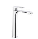 Душова система з тропічним душем і високим змішувачем на умивальник Frap F2471-12 хром, фото 7