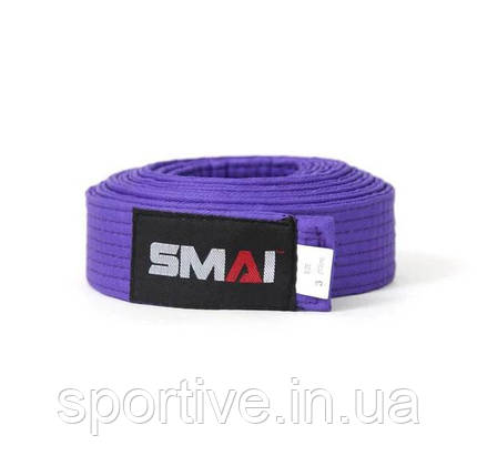 Пояс для кімоно | пурпуровий | SMAI SM B001P, фото 1