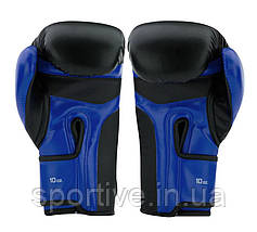 Рукавиці для кікбоксингу CENTURY C-GEAR з ліцензією WAKO | чорно-синій | CENTURY 115540-016, фото 3