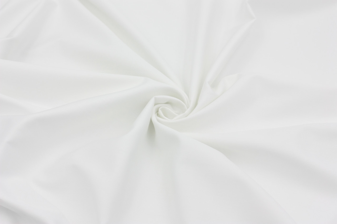 Сатин 280 см Білий 100% бавовна преміум, фото 1