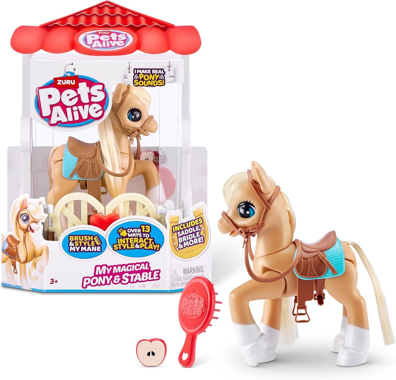 Інтерактивна Поні іграшка конячка Pets Alive My Magical Pony 9546