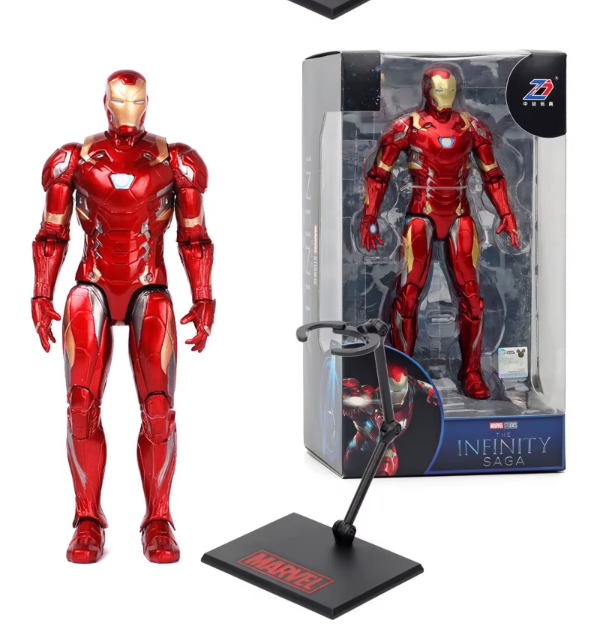 Ігрова фігурка Залізна Людина Iron Man MARVEL з підставкою 18см