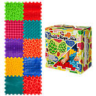 Ортопедичний масажний килимок  Пазли Мікс 10 елементів