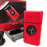 Електрична машинка з насадкою для бороди VGR V-377, Чоловіча бездротова машинка для бороди UW-47, фото 2