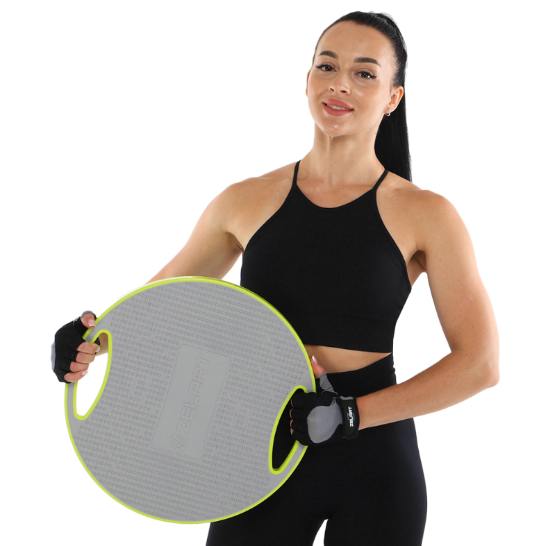 Балансувальна РР платформа-диск Zelart FI-9664 Balance Boardsp для тренування балансу і рівноваги 42х9 см.