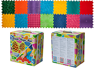 Ортопедичний масажний килимок "Мега Мікс" 14 елементів