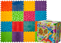 Ортопедичний масажний килимок "Мега Мікс" 16 елементів