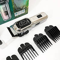 Акумуляторна машинка для стрижки тварин VGR V-201 4 насадки JH-36