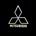 VIP підсвічування на дверях автомобіля з логотипом MITSUBISHI PAJELO From Japan 2008-2016, фото 4