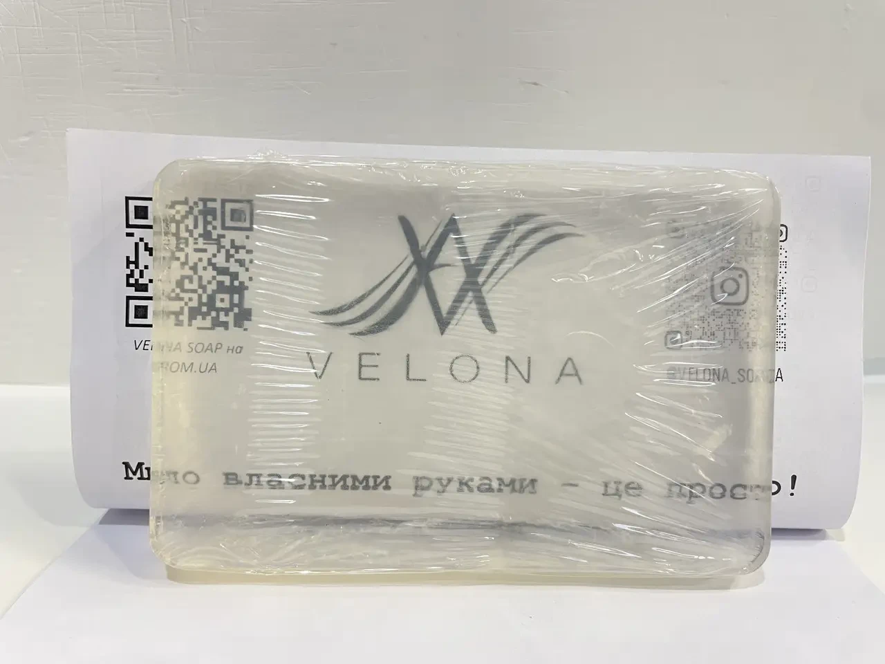 Мыльная основа прозрачная Velona Ultra Clear 1кг