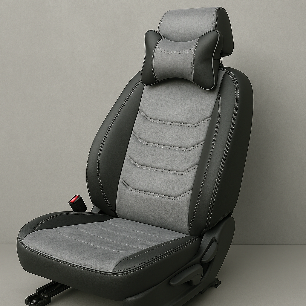 Чохли на сидіння Мерседес W168 (Mercedes W168) Еліт алькантара сірі