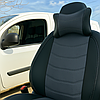 Чохли на сидіння Ніссан Патфайндер 3 (Nissan Pathfinder 3) Еліт алькантара сірі, фото 4