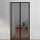 2 шт Москітна сітка на магнітах 210х100см Magic Mesh / Антимоскітна сітка на двері / Штора антимоскітна, фото 5