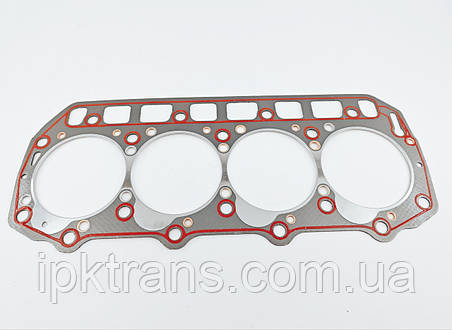 Прокладка головки блоку двигуна KOMATSU 4D98E Азбест № YM12990201331, 129902-01331, фото 1