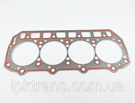 Прокладка головки блоку двигуна KOMATSU 4D98E Азбест № YM12990201331, 129902-01331, фото 3