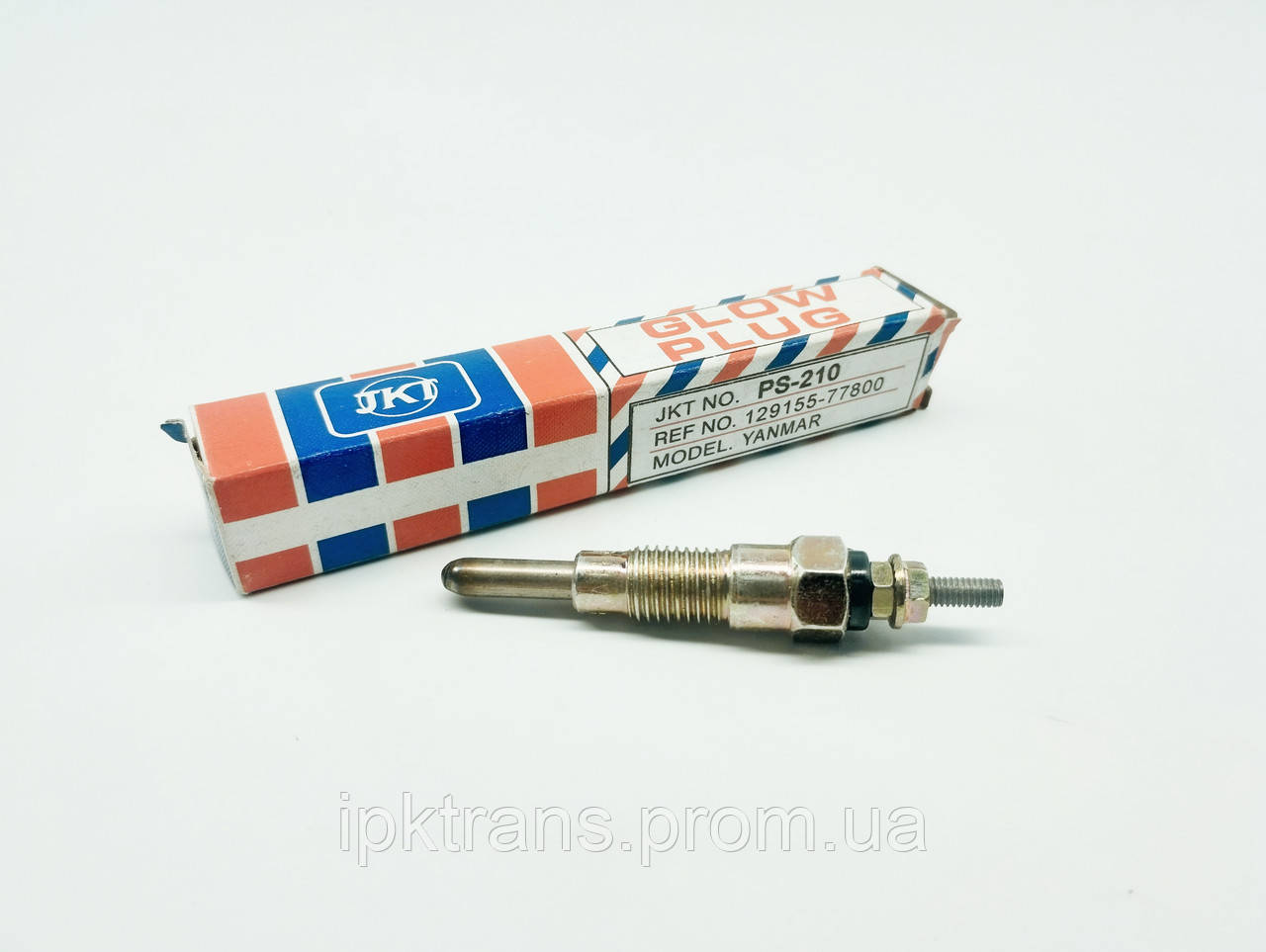 Свічка розжарювання YANMAR двигуна 4TNE94 Japan JKT № 11971777800, 11971-777800