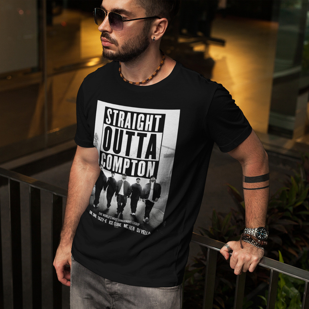 Футболка унісекс Cult - Straight Outta Compton - Movie Poster