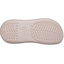 Crocs Classic Crush Clog Shimmer Pink — Жіночі Сабо Крокс Класік Краш Шиммер Рожеві Платформа — Оригінал, фото 3