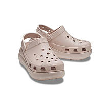 Crocs Classic Crush Clog Shimmer Pink — Жіночі Сабо Крокс Класік Краш Шиммер Рожеві Платформа — Оригінал, фото 6