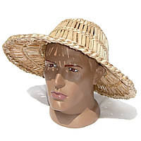 Капелюх Бриль український для чоловіків з рогозу
