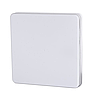 Світлодіодний світильник Ardero AL802 ARD 24W LED 2040Lm 5000К IP40 180x180x40мм накладний квадратний хром білий, фото 3