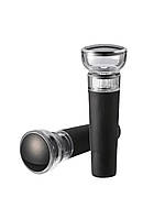 Набір багаторазових пробок для вина Cork 2 шт Чорний (H051392-2)