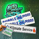 Табличка для фото.декоративний номер для зйомки.Фальш номер, фото 2