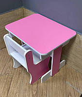 Дитячий комплект стіл та стілець "LITTLYOU" від 2 до 5 років Розовый