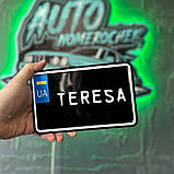 Номер на велосипед, ровер, коляску. На замовлення на електроскутер, фото 2