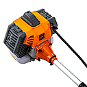 Бензинова мотокоса GTM CN520F 1.5 кВт з ножем та косильною головкою Tap'n'Go (83105), фото 4