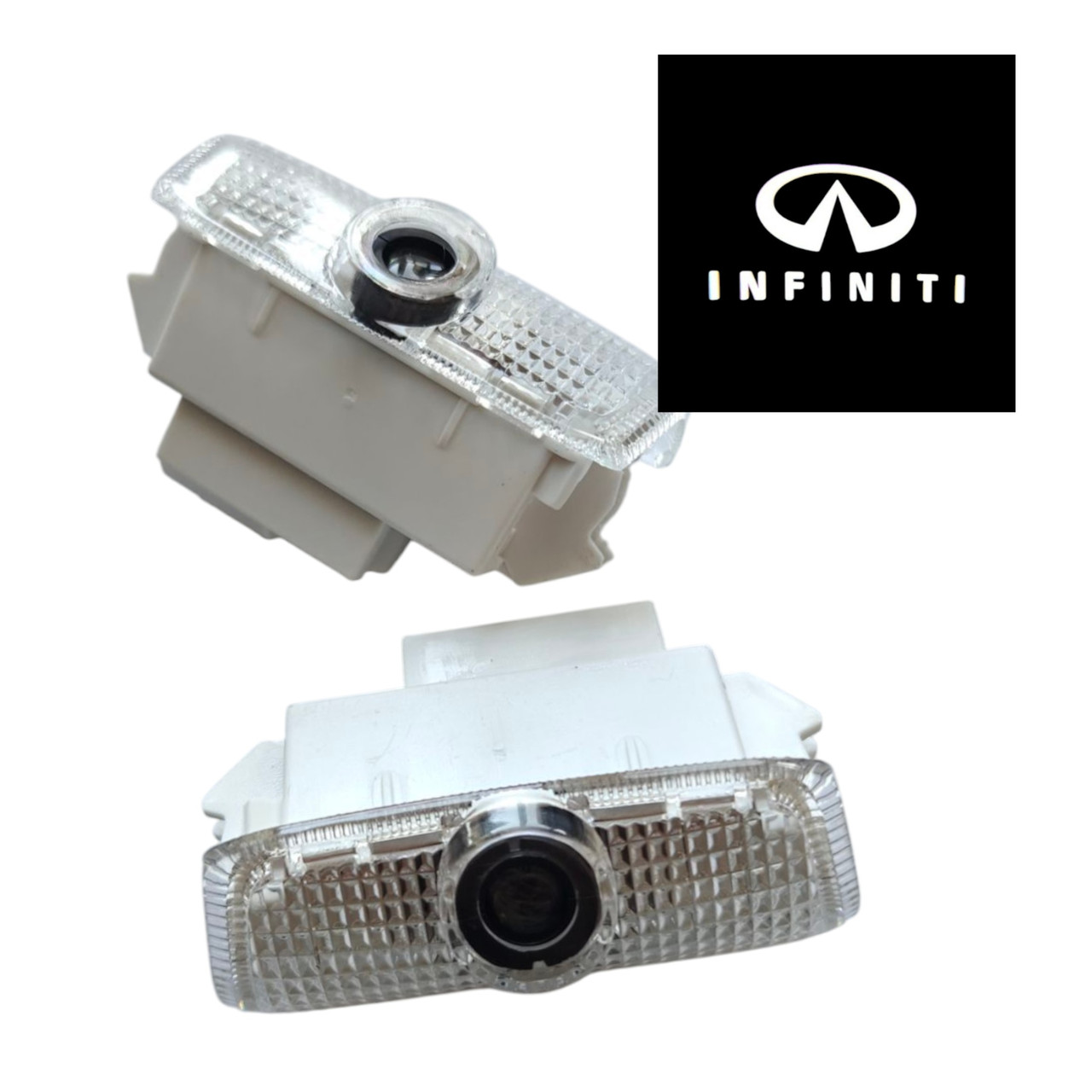 Світлодіодне штатне VIP підсвічування на дверях автомобіля з логотипом Infiniti, фото 1